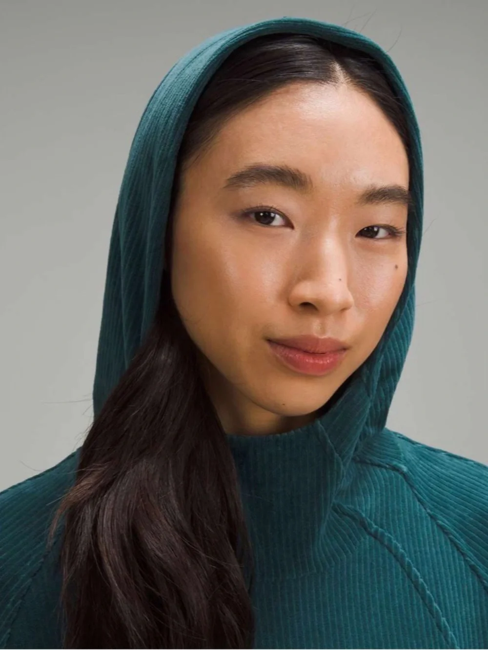Lululemon Scuba Oversized Hoodie *Velvet Cord Storm Teal